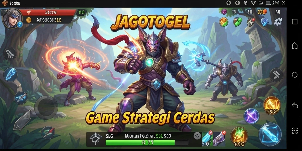 Tampilan menawan dari gameplay JAGOTOGEL yang penuh strategi.