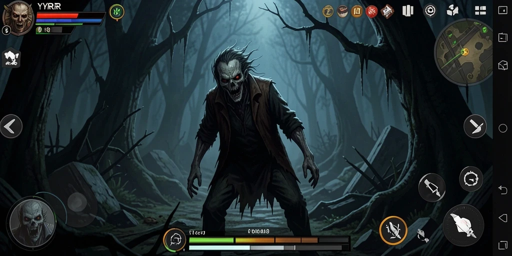Gameplay menegangkan dengan suasana horor yang mencekam.